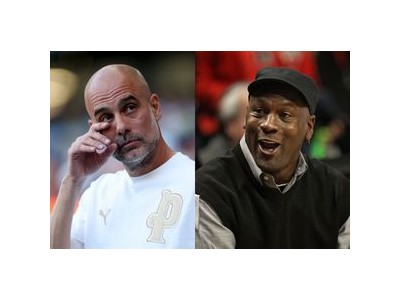 Pep 과르디올라 고별식에 마이클 조던까지 등장