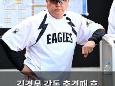김경문 감독 충격패 후 야구팬들에 당부