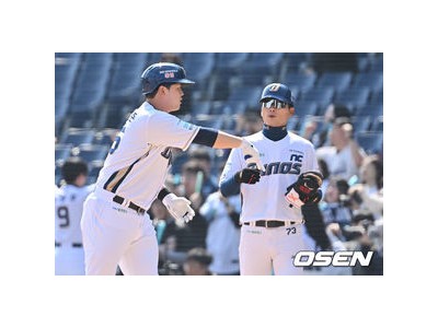 NC 삼성 상대로 역전승 이끌며 시범경기서 빅이닝 터뜨려