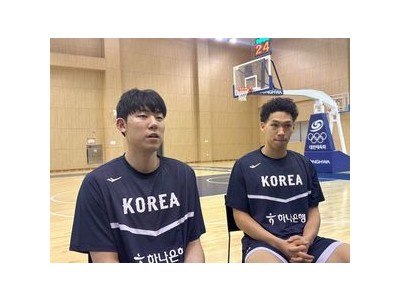 대만 농구전에 니콜라스 감독 센터 3인방 맡을 거임